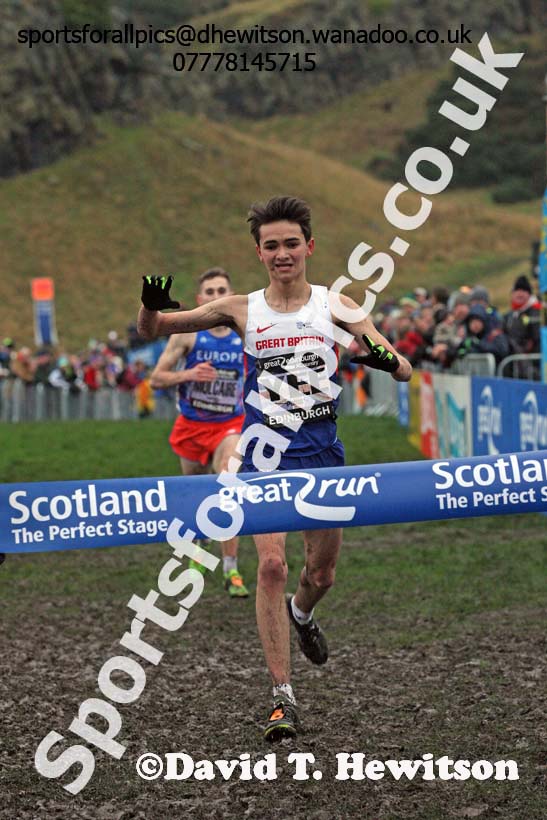 Junior mens Great Edinburgh Cross Country. Photo: David T. Hewitson/Sports for All Pics